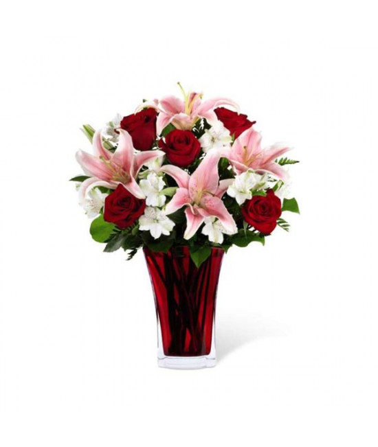 The FTD Lasting Love Romance Bouquet
